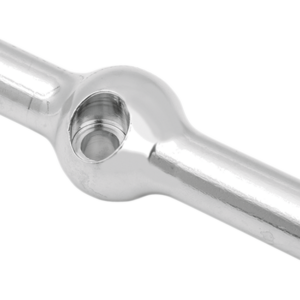 Chrome Steel Dual Disc Tee