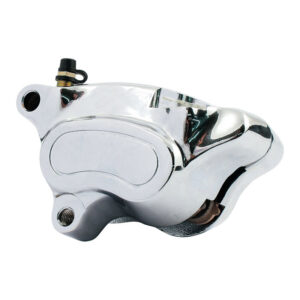 Chrome brake calipers front Fits: > 08-14 Softail