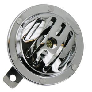 Chrome grooved horn
