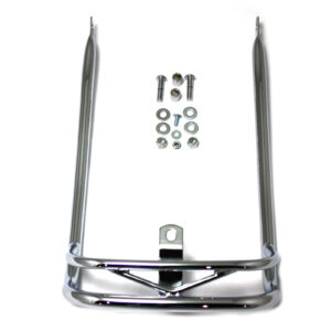 Chrome rear fender trim rail features 3 point mounting  Fits: > 00-17 Softail FLST/C