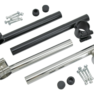 Clip-on handlebars black or chrome Fits:> 41mm front vork