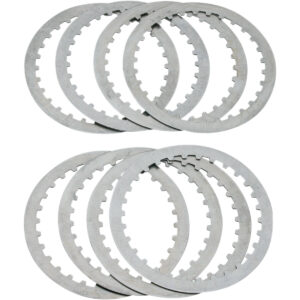 Clutch steel Plate Set Fits: > 90-97 B.T.; 91-21 XL Sportster