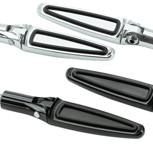 Controls billet aluminum passenger pegs