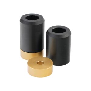 Club Style Crash Bar Slider Spacers Length: 15 mm Gold Anodized