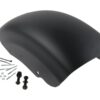 Oem style rear fender for sportster models short black ready to paint