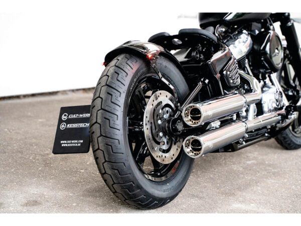 Old School Rear Fender Gloss Black