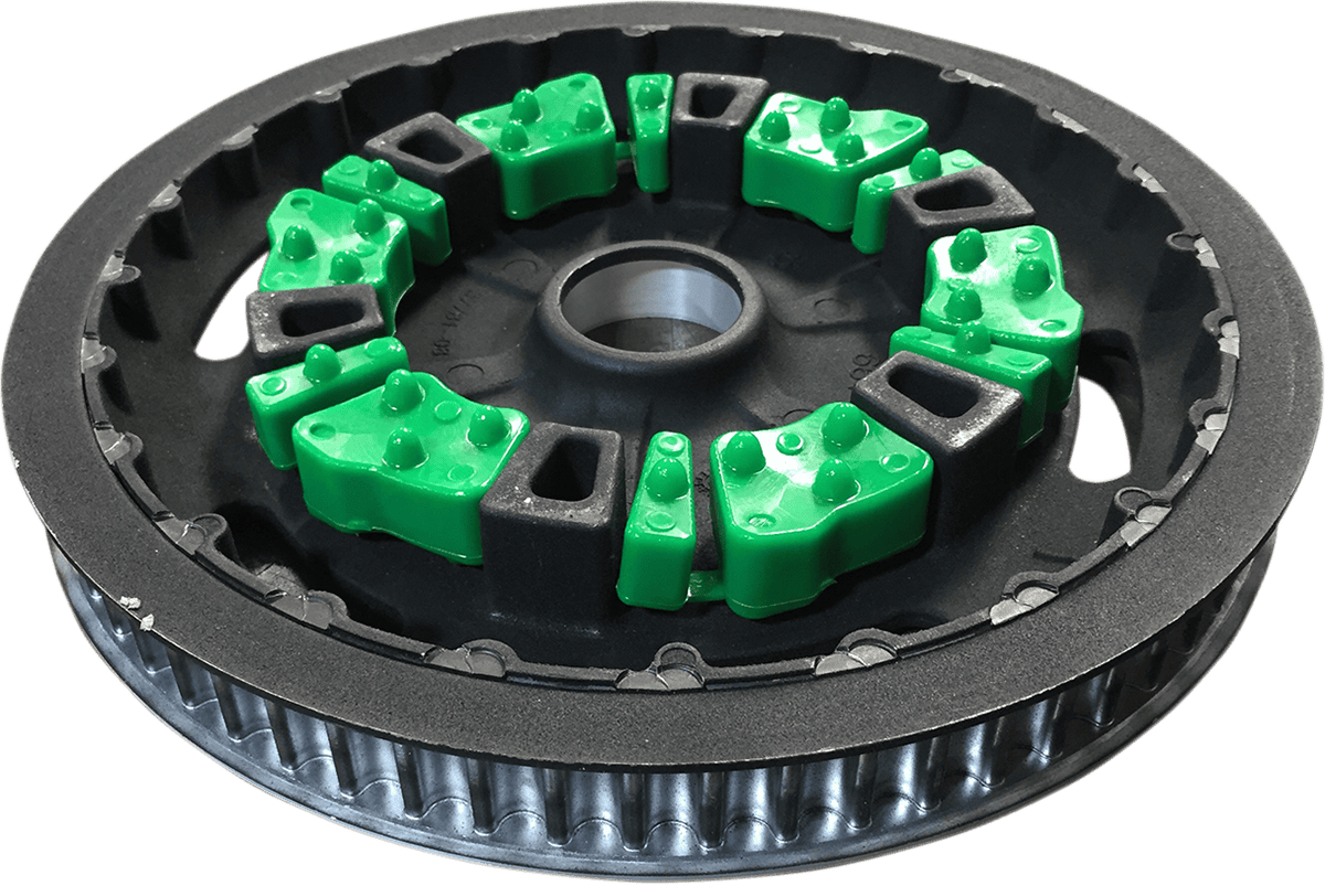 Cush-drive-dampener-rear-pulley-fits-tri-glide-freewheeler-road-glide-1 Cush drive dampener rear pulley fits tri glide freewheeler road glide 1