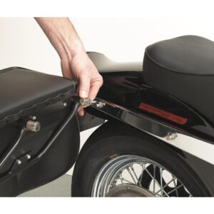 Bare Backs Bag Mounting Kit For Evo Dyna and Evo FX Softail Stainless Steel