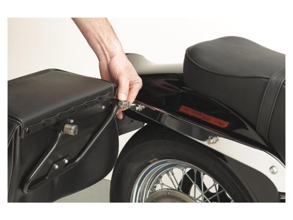 Bare Backs Bag Mounting Kit For Evo Dyna and Evo FX Softail Stainless Steel