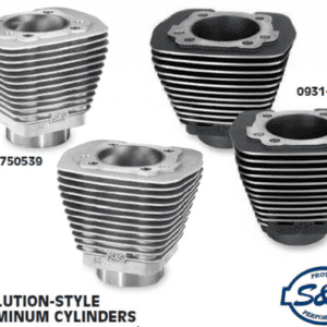 Cylinders fits: > 84-99 Evo Bigtwin