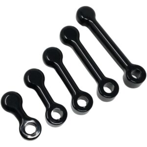 Billet Aluminum Tank Lift Kit 2" Lift for Touring Black Powder Coated