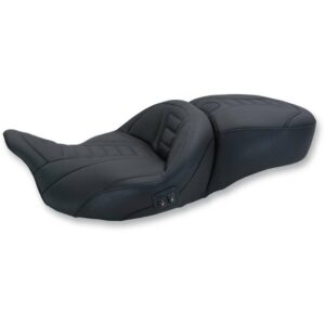 Deluxe Super Touring seat. Heated Fits: > 08-22 Touring; 09-21 Tri-Glide