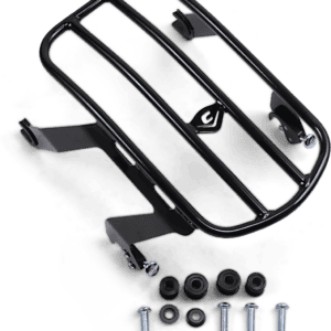 Detachable solo  luggage rack black or chrome 18-20 FLD models