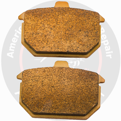 Double-H Sintered brake pads for Rear 82-E87 XL  FXR  FXST; 84-85 FX; 83-86 FXWG