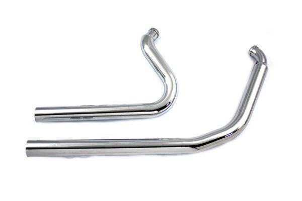 Exhaust drag pipe set straight cut fits: > softail 1986-2006 without floorboards