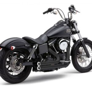 Exhaust Full System Speedster Short RPT Black; For Dyna 06-11 models