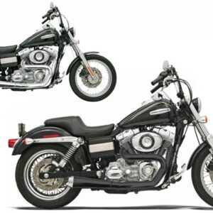 Exhaust RoadRace 2-1 FXD Chrome or Black Fits:> 06-17 FXD/FXDWG