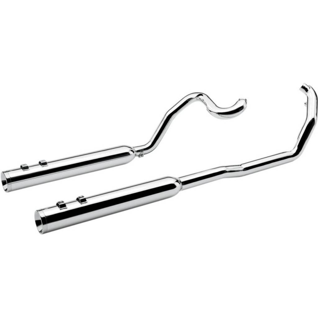 Exhaust True Dual header Pipes  Black or Chrome Fits: > 07‐08 FLHT/​FLTR/​FLHR/​FLHX models