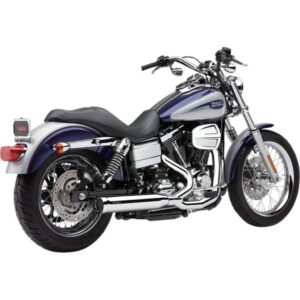 Exhaust system Power Pro HP 2 into 1 chrome; For all 12-16 Dyna models (except FLD)