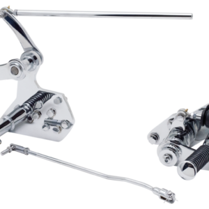 Extended 2 inch Forward controls Fits:> 1958-1986 FX and FL and  1986-1999  Softail