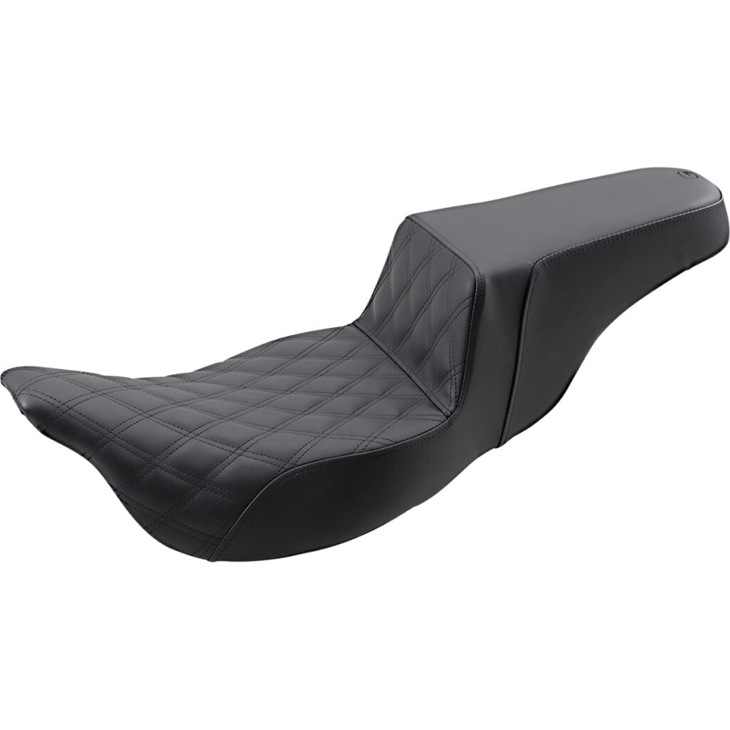 Extended reach Step Up Lattice Stitched Seat Fits: > 08‐23 Touring