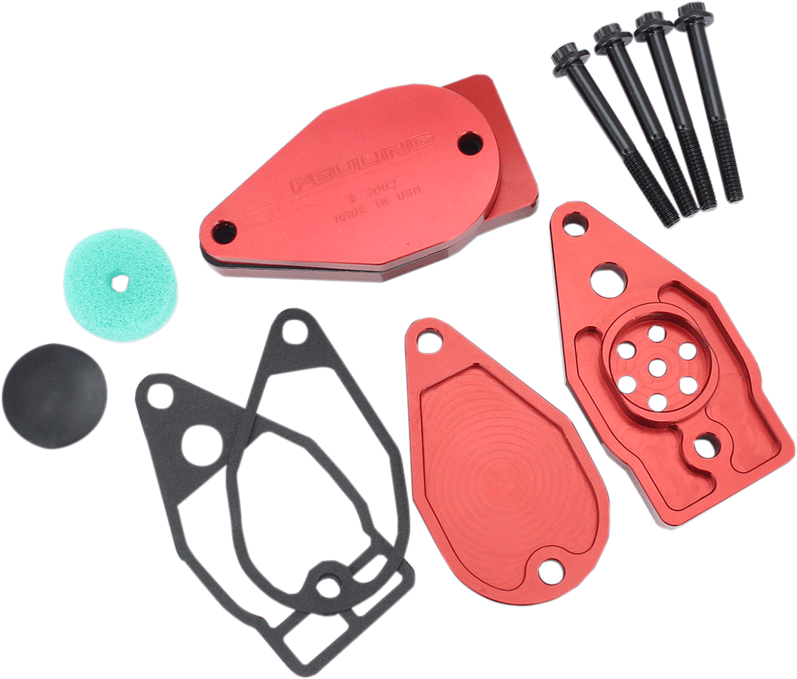 Feuling rocker box breather kit - twin cam 1 Feuling rocker box breather kit - twin cam