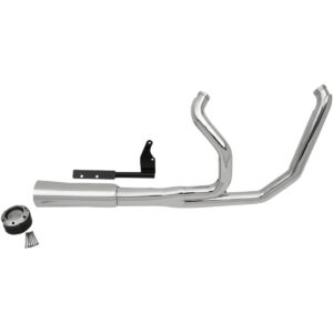 FatShot 2-into-1 Exhaust System for Dyna Chrome Fits: > 06-11 Dyna