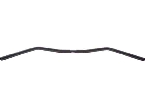 1" Flat Track Handlebar Dimpled 3-Hole Black Powder Coated 1"