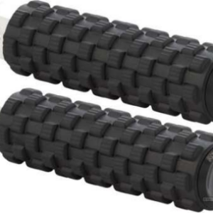 Foot Pegs Chrome or Black Endcap Fits: > 15-20 Indian Bagger