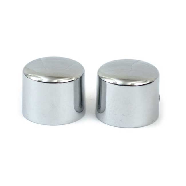 Front axle nut cap chrome Fits: > 88-06 FXSTS  Springer