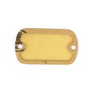 Front  master cylinder gasket cover Fits: > 72-81 HD