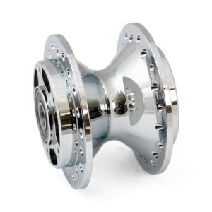 Front wheel hub chrome - Fits: > 00-03 FXDL; 00-07 XL CUSTOM 883/1200