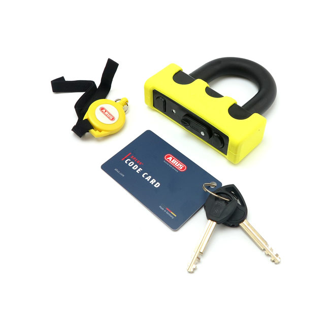 Granit Power XS 67 padlock. Yellow. Blister pack Fits: > Universal