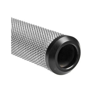 Grip Turn Signal Adapter Black 1" with Kellermann turn signals.