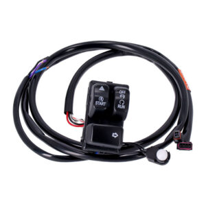 Handlebar switch & wiring kit. Fits: > Most 11-23 Softail  and 14-22 XL