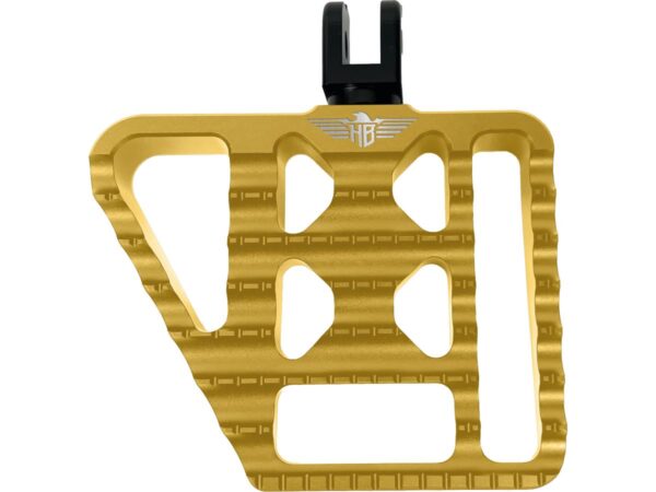 V1 Performance Passenger Mini Floorboards Gold Anodized