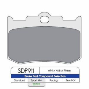 High Friction Front Pad for Street Use