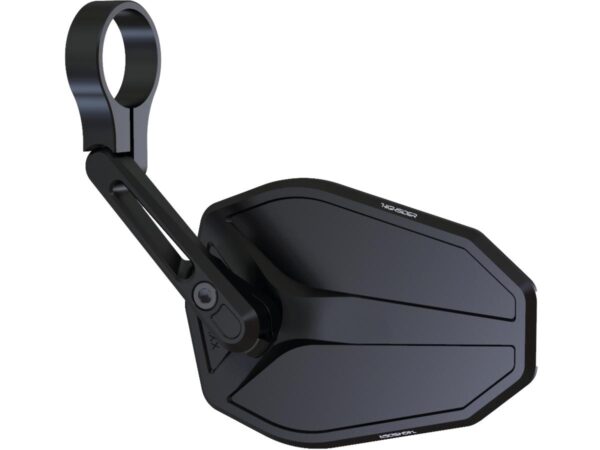 Victory-Slim Bar End Mirror Long Version (140 mm Stem) Black Satin