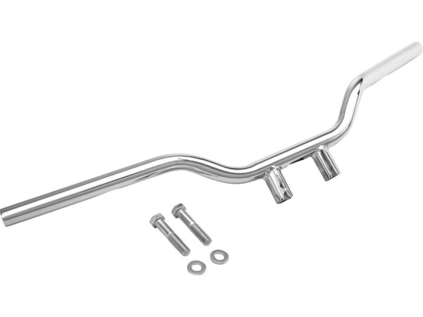 1" Tracker Handlebar Non-Dimpled 3-Hole Chrome 1"