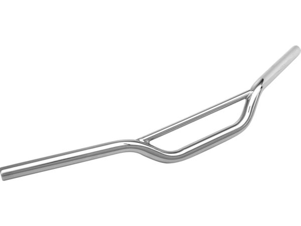 BMX 10 Handlebar Non-Dimpled 3-Hole Chrome 1"