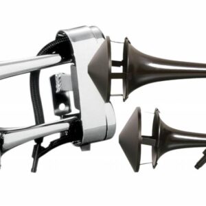 Horn Air Black or Chrome - Fits:> Multifit