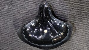 seat solo, 52239-87 harley spring seat black, police seat - Image 2