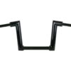 2" str8up handlebar for road glide medium (280mm) black powder coated cable clutch