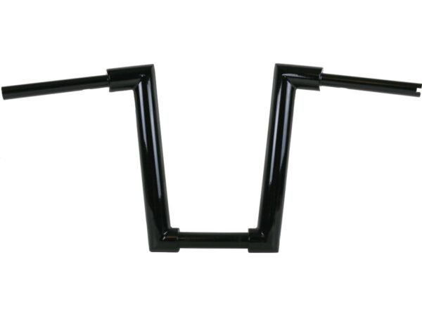 2" Str8UP Handlebar for Softail 260mm lower tube width Black Powder Coated Hydraulic Clutch Throttle By Wire