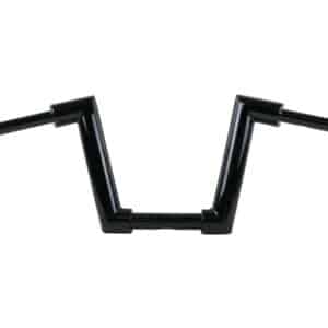 2" Str8UP Handlebar for Softail 300mm lower tube width Black Powder Coated Hydraulic Clutch Throttle By Wire