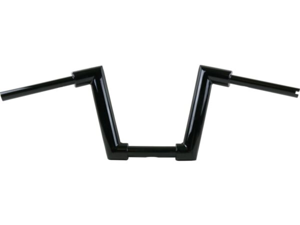 2" Str8UP Handlebar for Softail 300mm lower tube width Black Powder Coated Hydraulic Clutch Throttle By Wire