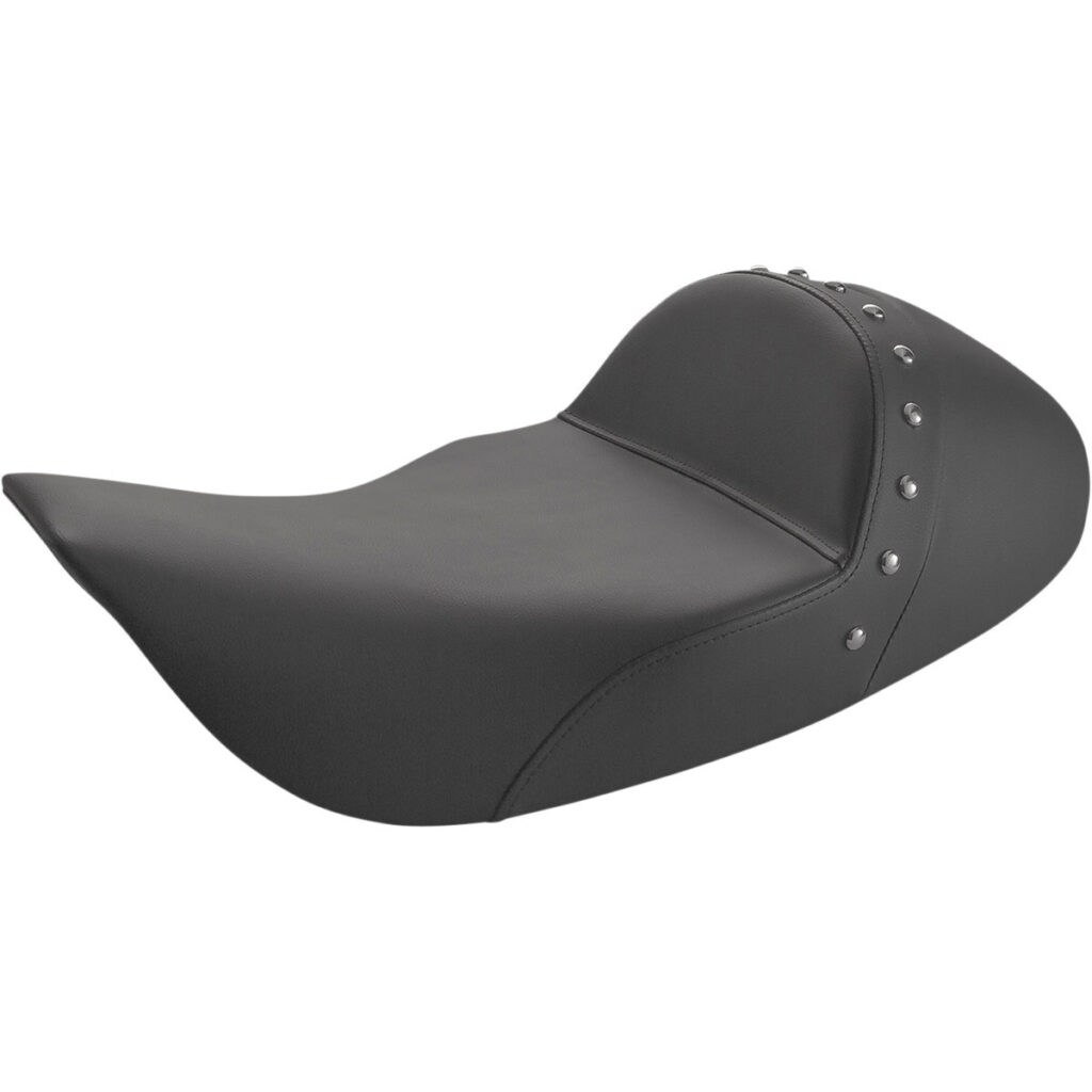 Lariat Solo Seat black with studs Fits: > 99-07 Touring