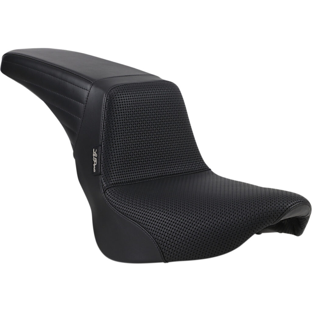 Le Pera Kickflip Seat - Basketweave Fits: > Softail 2018-2022