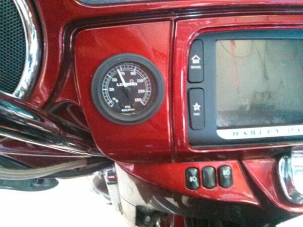 white face Air Pressure Gauge White face