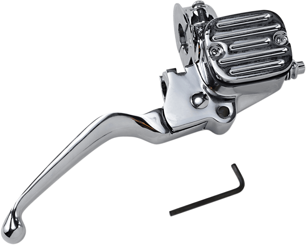 Low profile master cylinder single or dual disc fits:> 96-17 models 1 Low profile master cylinder single or dual disc fits:> 96-17 models